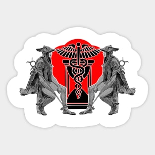 God of Medicine and Commerce: Mercury Sticker